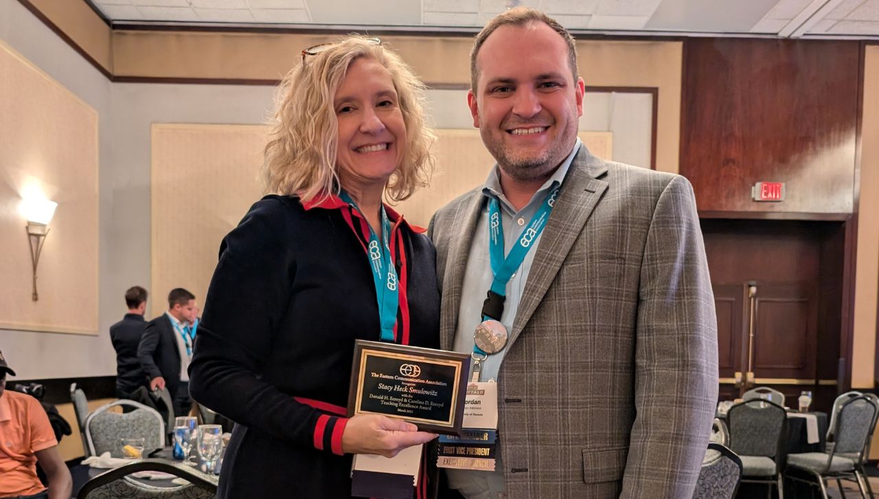 Communications Professor Earns Pair of Awards banner image