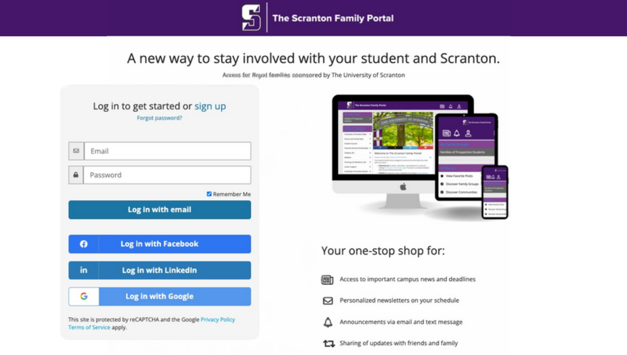 The Scranton Family Portal: Set your Preferences!