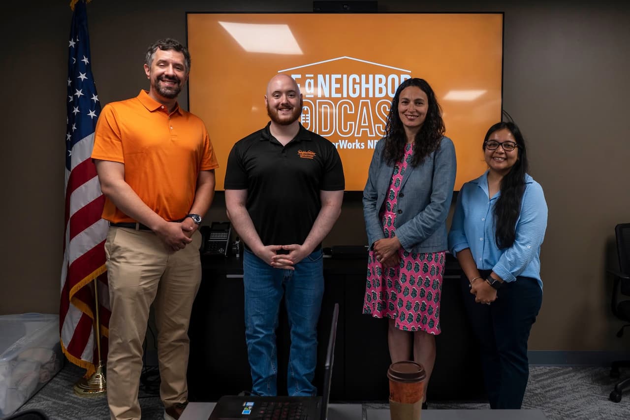 Neighborworks podcast team and The University of Scranton 