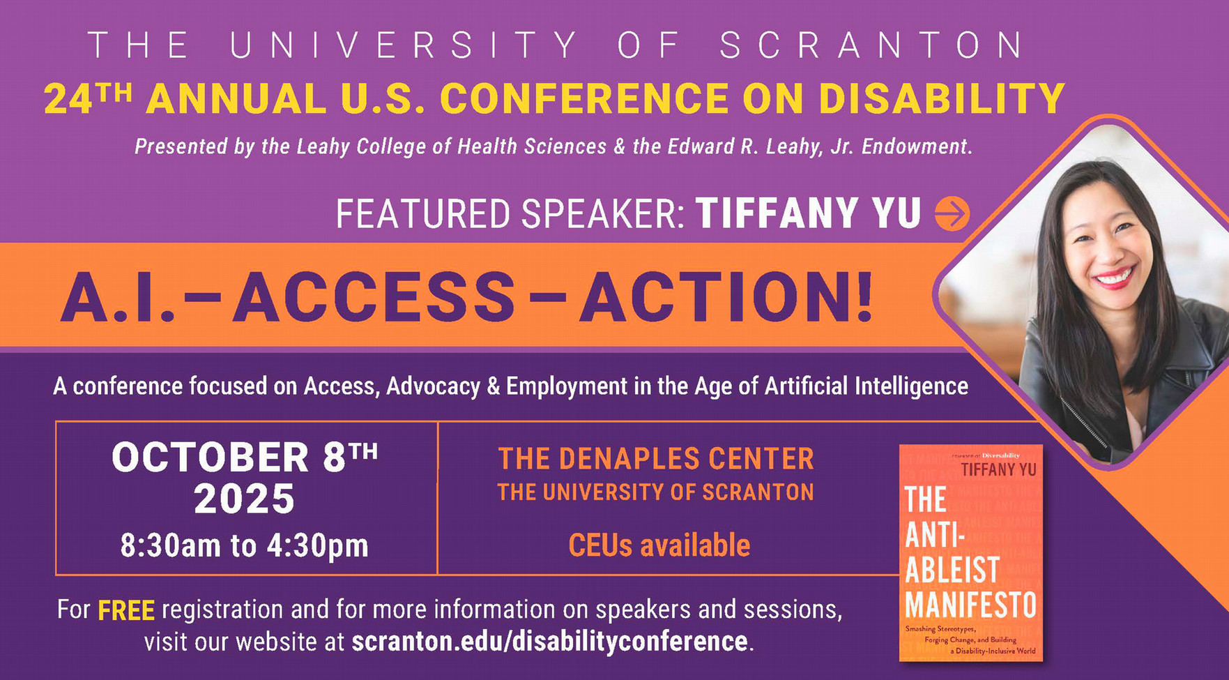 thumbnail for Disability Conference: Registration Open, Author and Creator to Speak