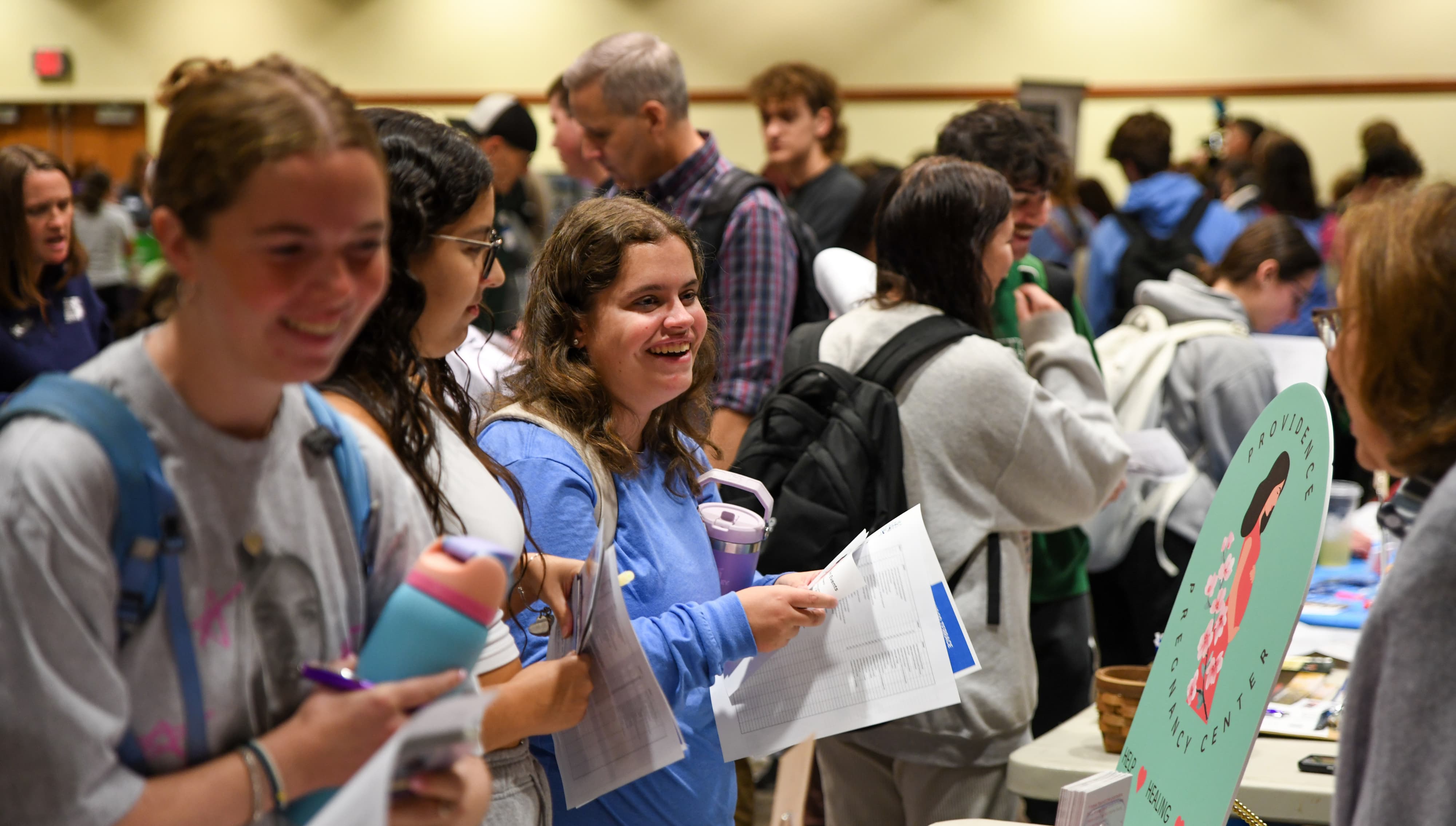 thumbnail for Volunteer and Service Fair Draws Large Crowd