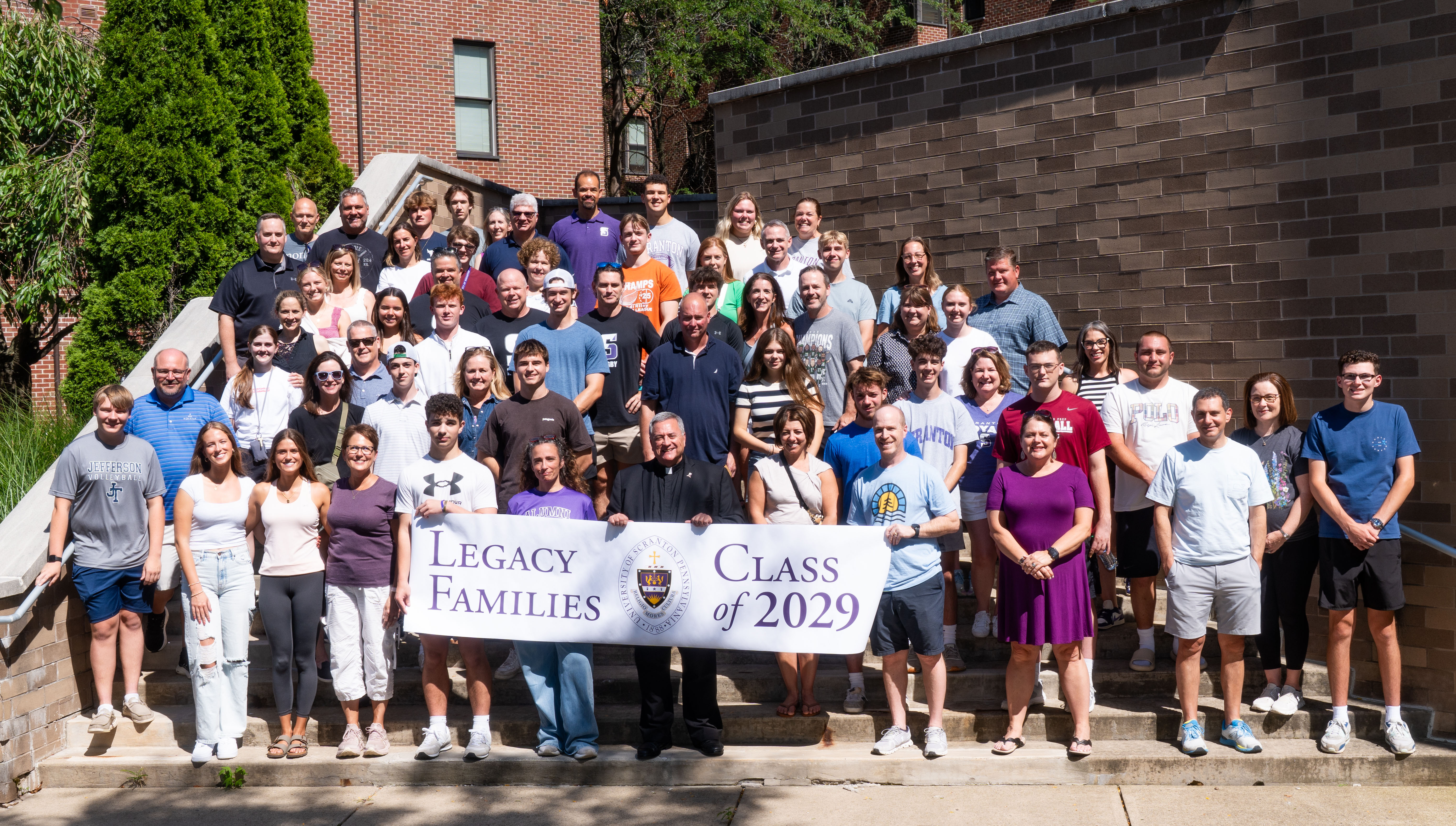 thumbnail for University Holds Class of 2029 Legacy Families Reception