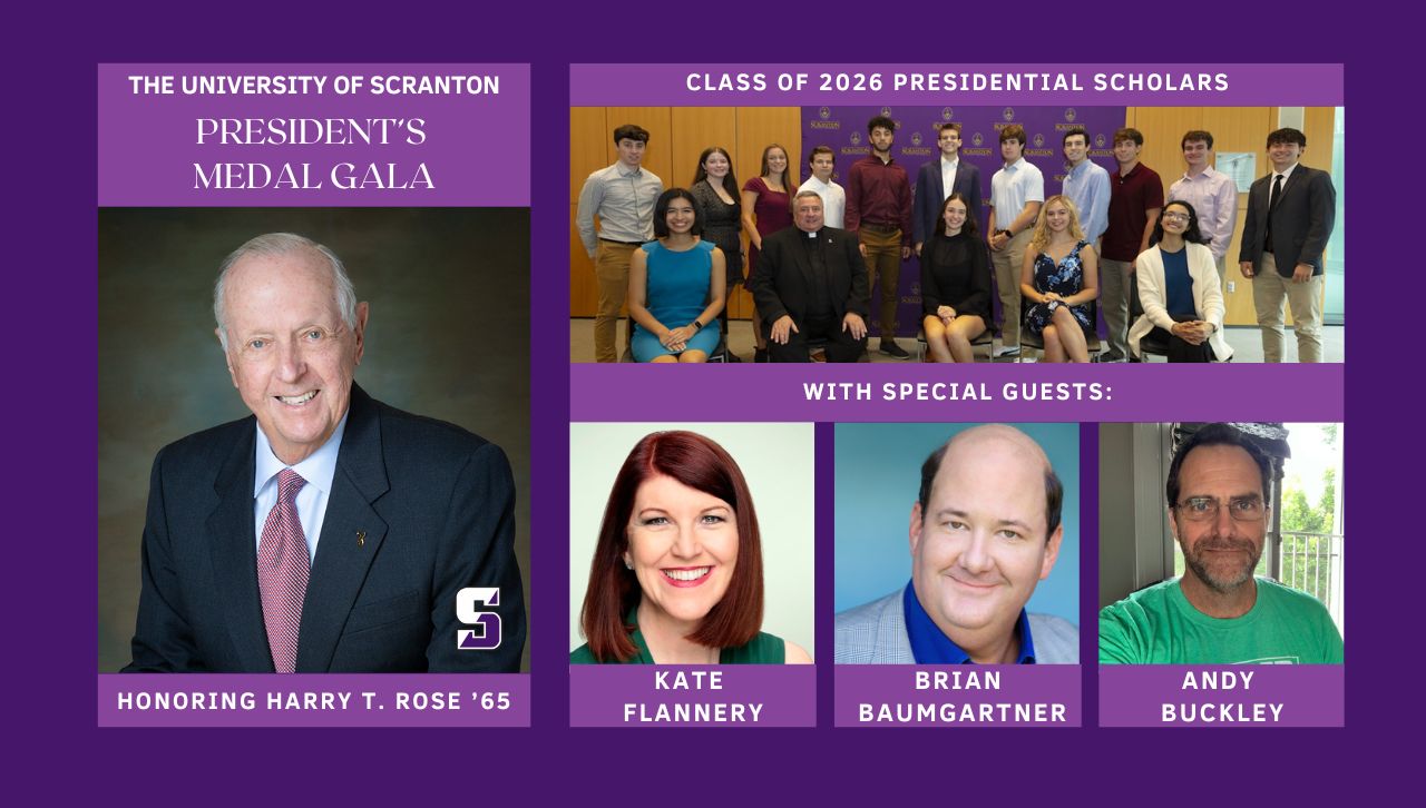 thumbnail for University to Hold President's Medal Gala Oct. 2