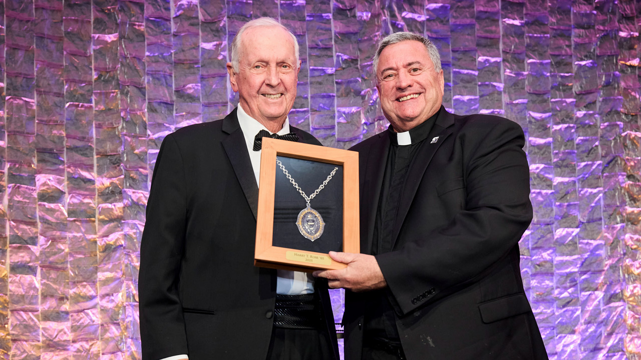 thumbnail for University Awards President's Medal at Black-Tie Gala, Announces $7 Million Fundraising Goal to Permanently Endow Presidential Scholarship Fund by 2026