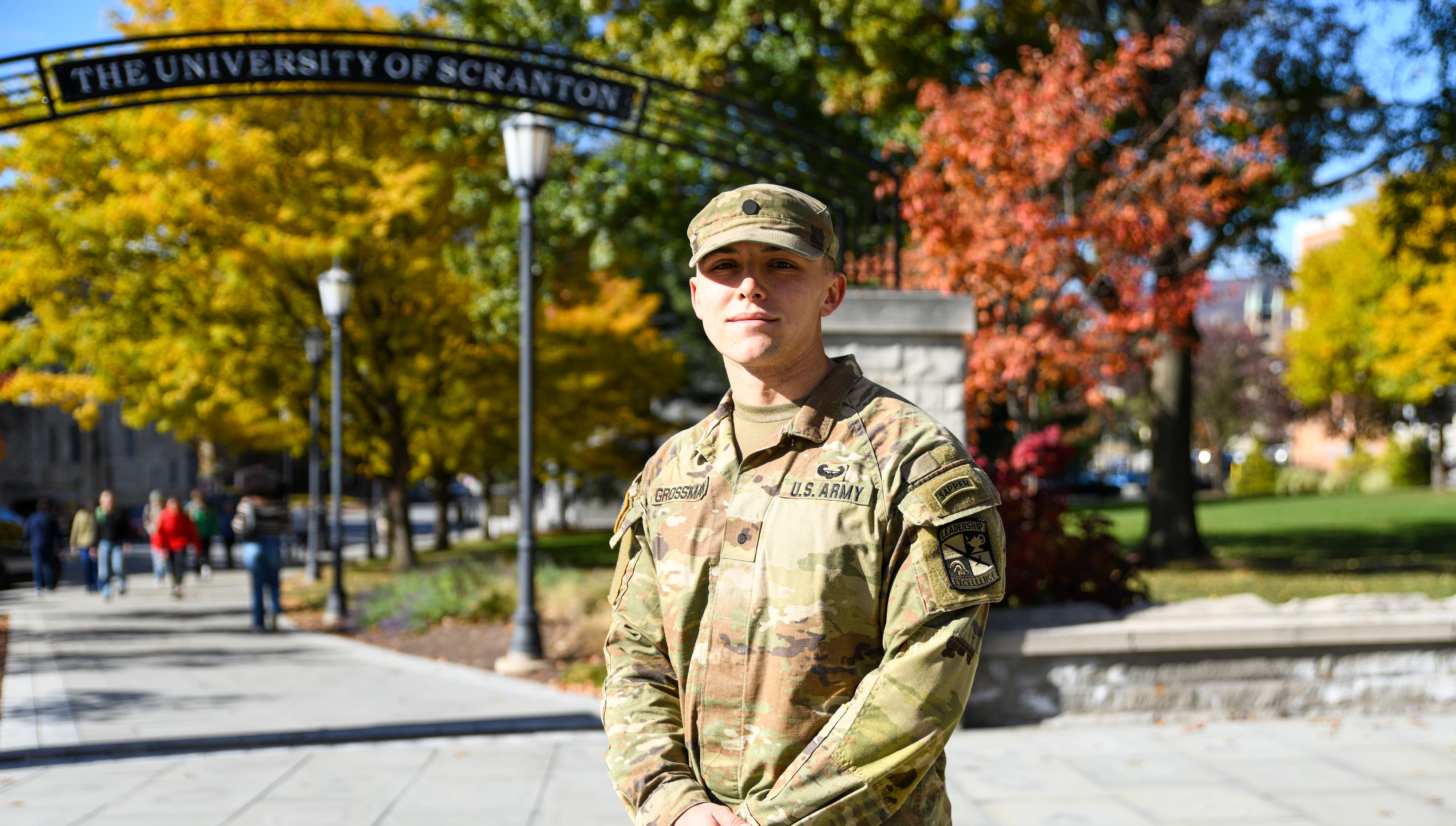 thumbnail for Scranton ROTC’s Grossman Completes Elite Sapper School