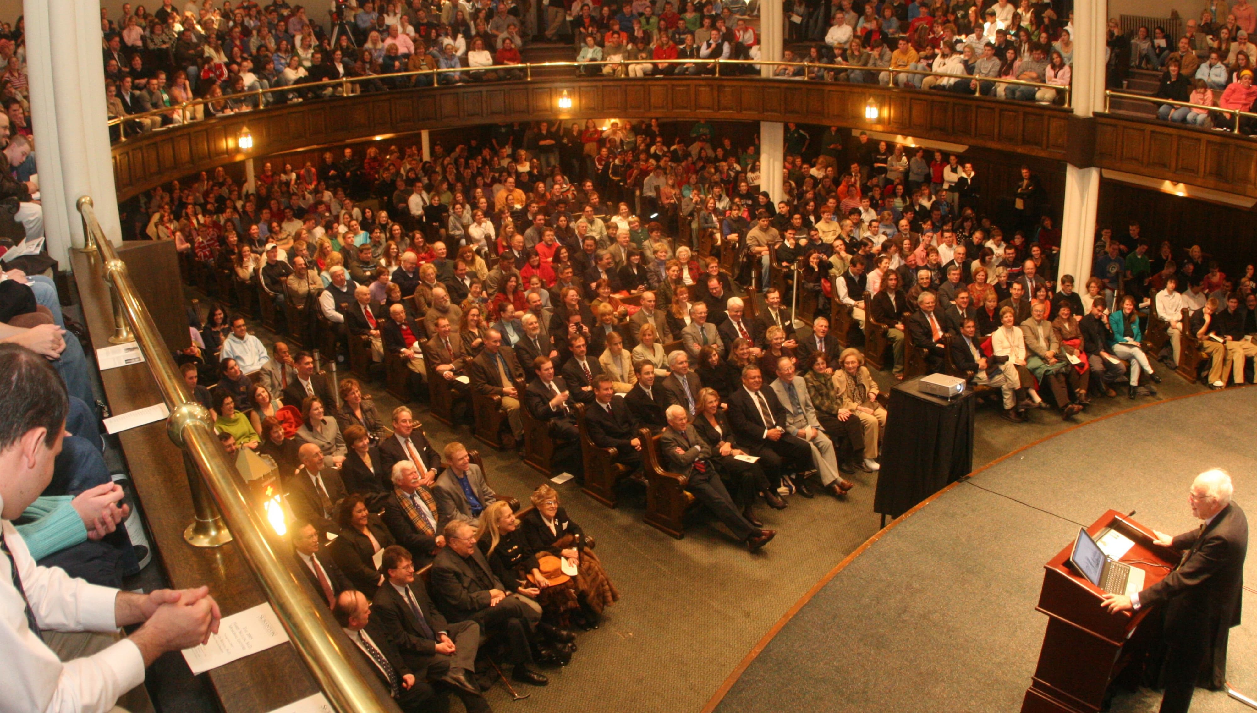 thumbnail for Late Nobel Prize Winner Watson Spoke at Scranton in 2005 (Photos)