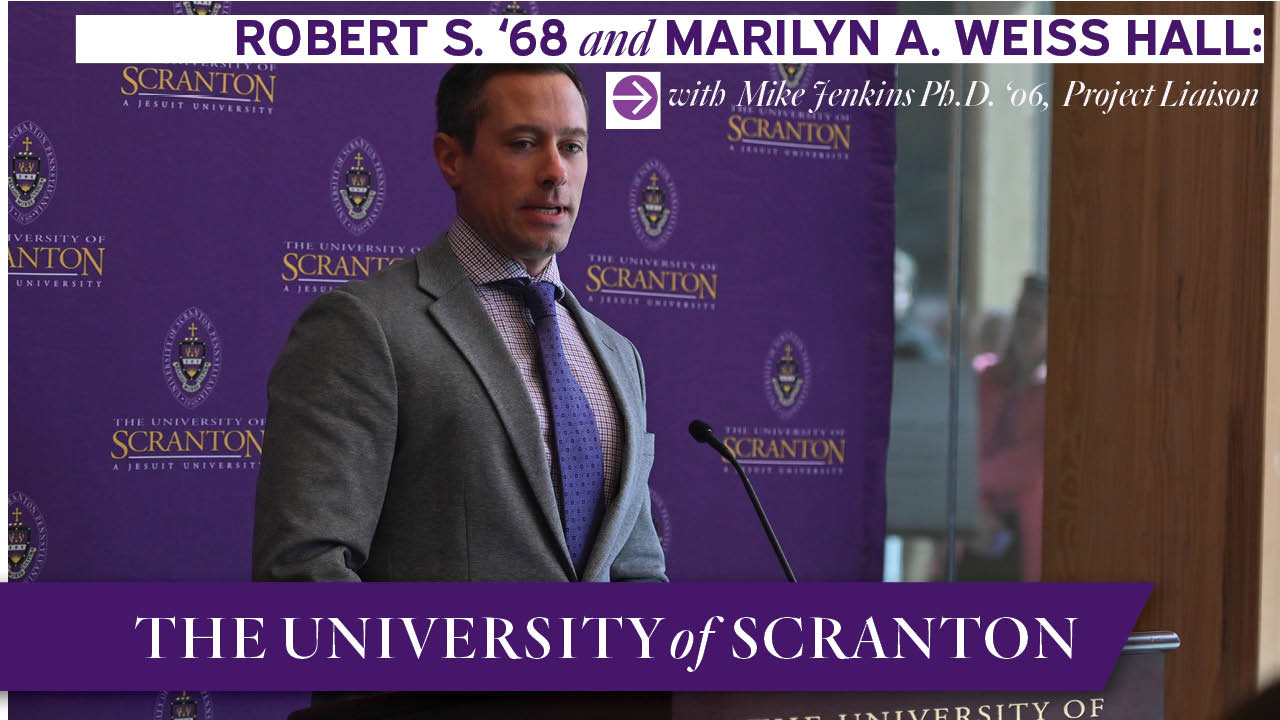 A Walk Through Robert S. '68 and Marilyn A. Weiss Hall with Project Liaison Dr. Michael Jenkins '06