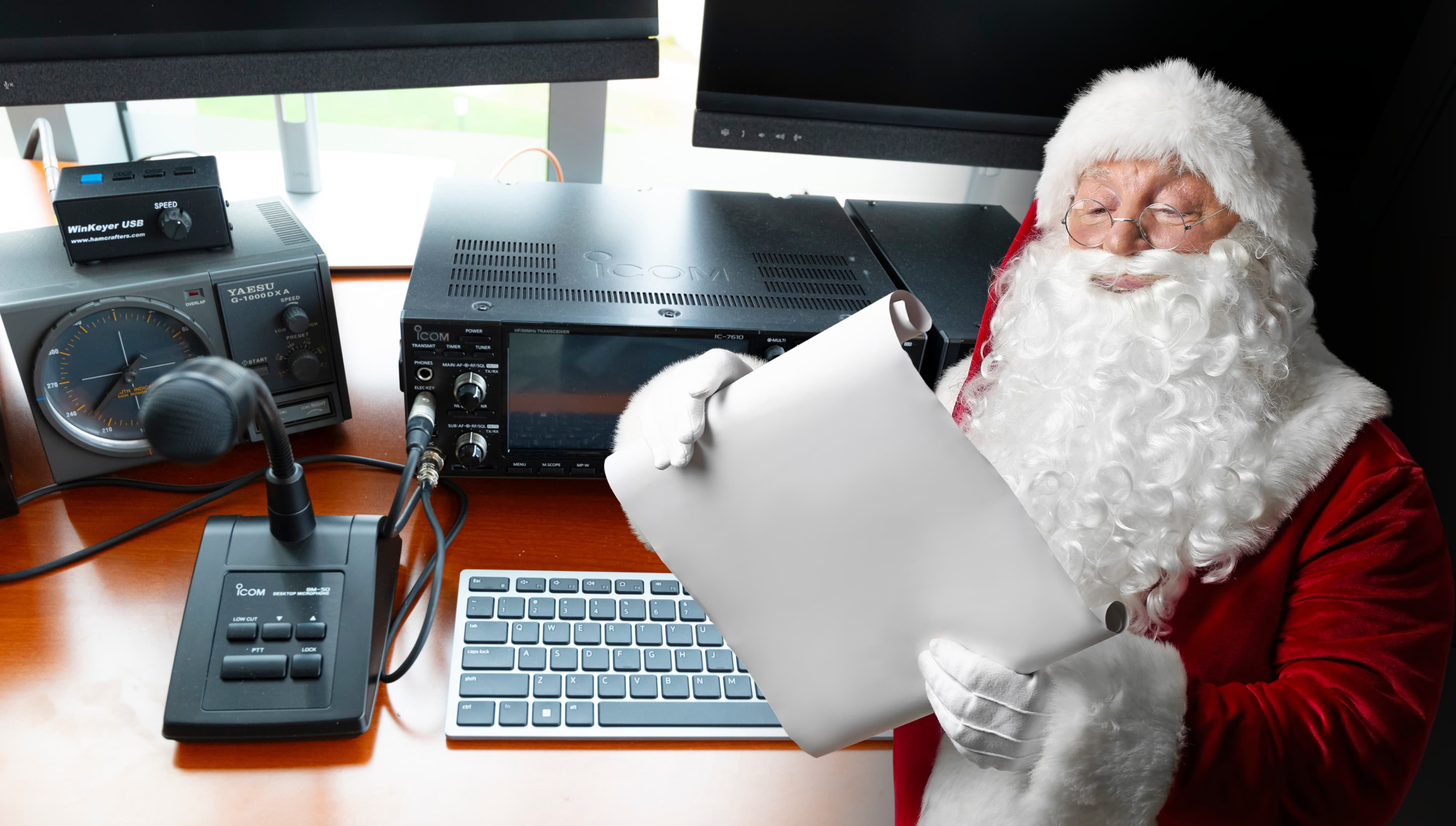 thumbnail for Santa Claus to Greet Children Over Ham Radio