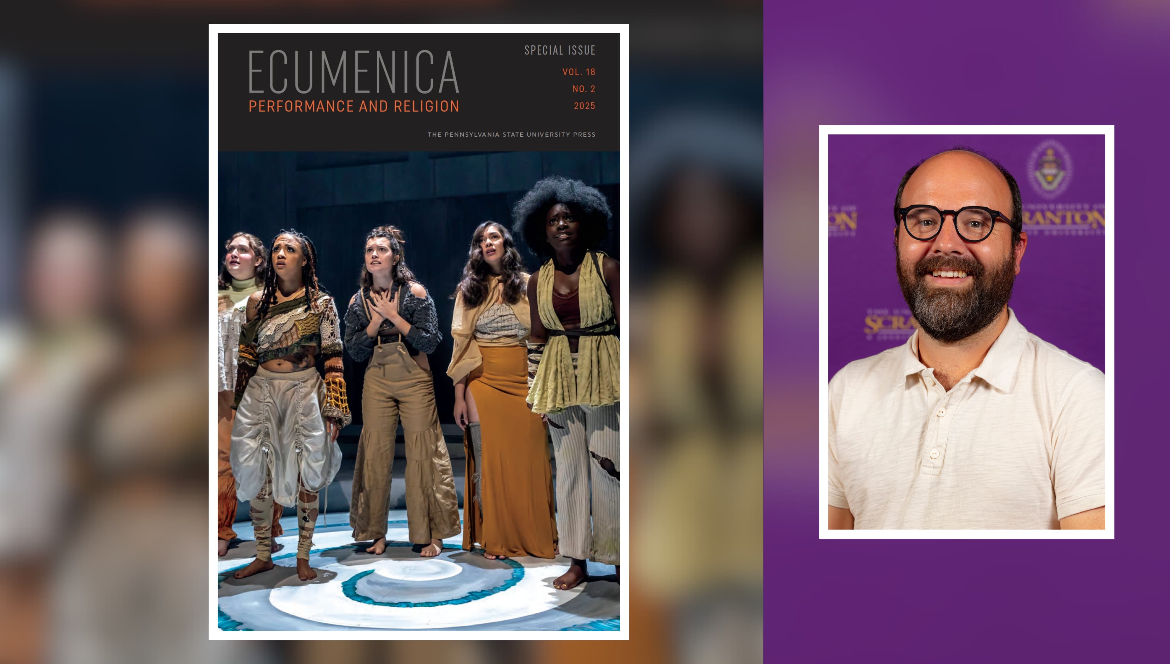 thumbnail for Scranton English and Theatre Professor, Dr. Willenbrink, Edits Magazine