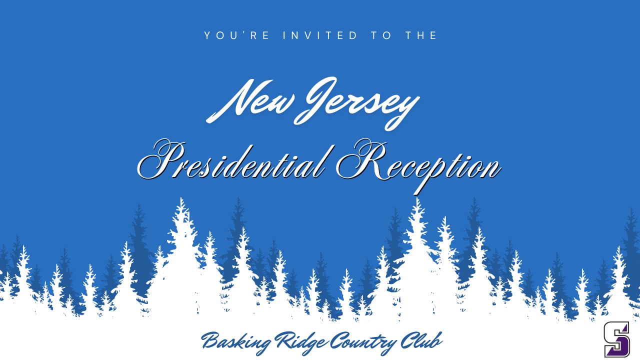 University to Hold Presidential Reception in New Jersey Jan. 21