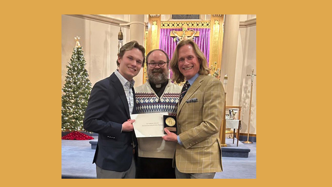 University Senior Receives 2025 Immaculata Award Through the Diocese of Syracuse banner image