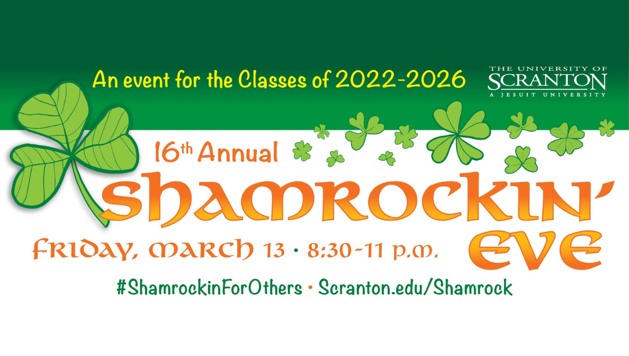 Register Today for Shamrockin' Eve 