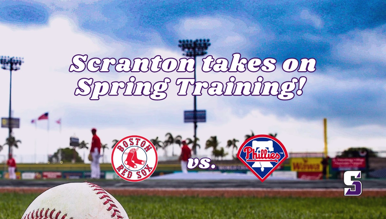 Scranton Takes on Spring Training graphic