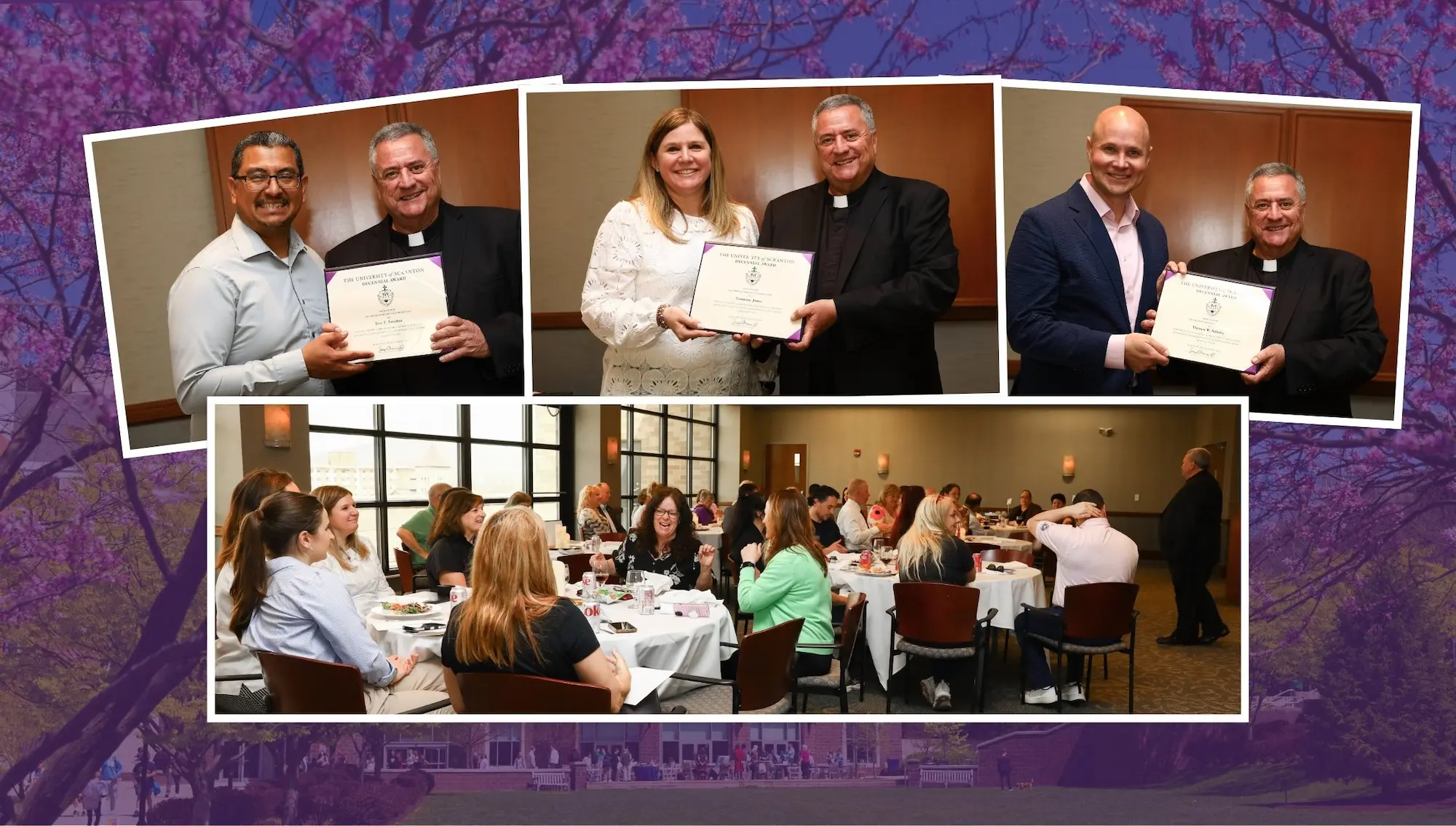 thumbnail for University of Scranton 10-Year Employees Honored at Pro Deo Event