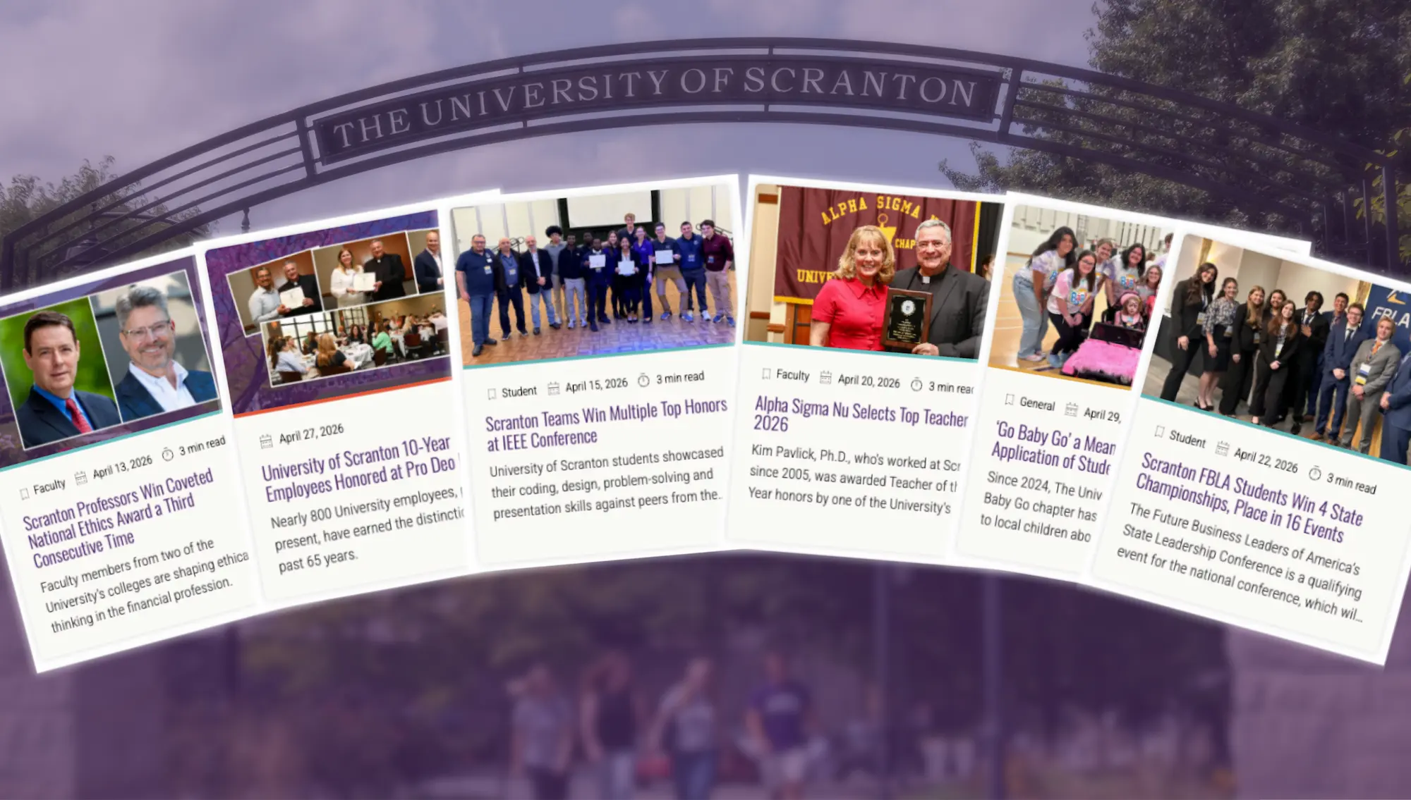 thumbnail for Campus Catch-Up: April News and Notes From Scranton