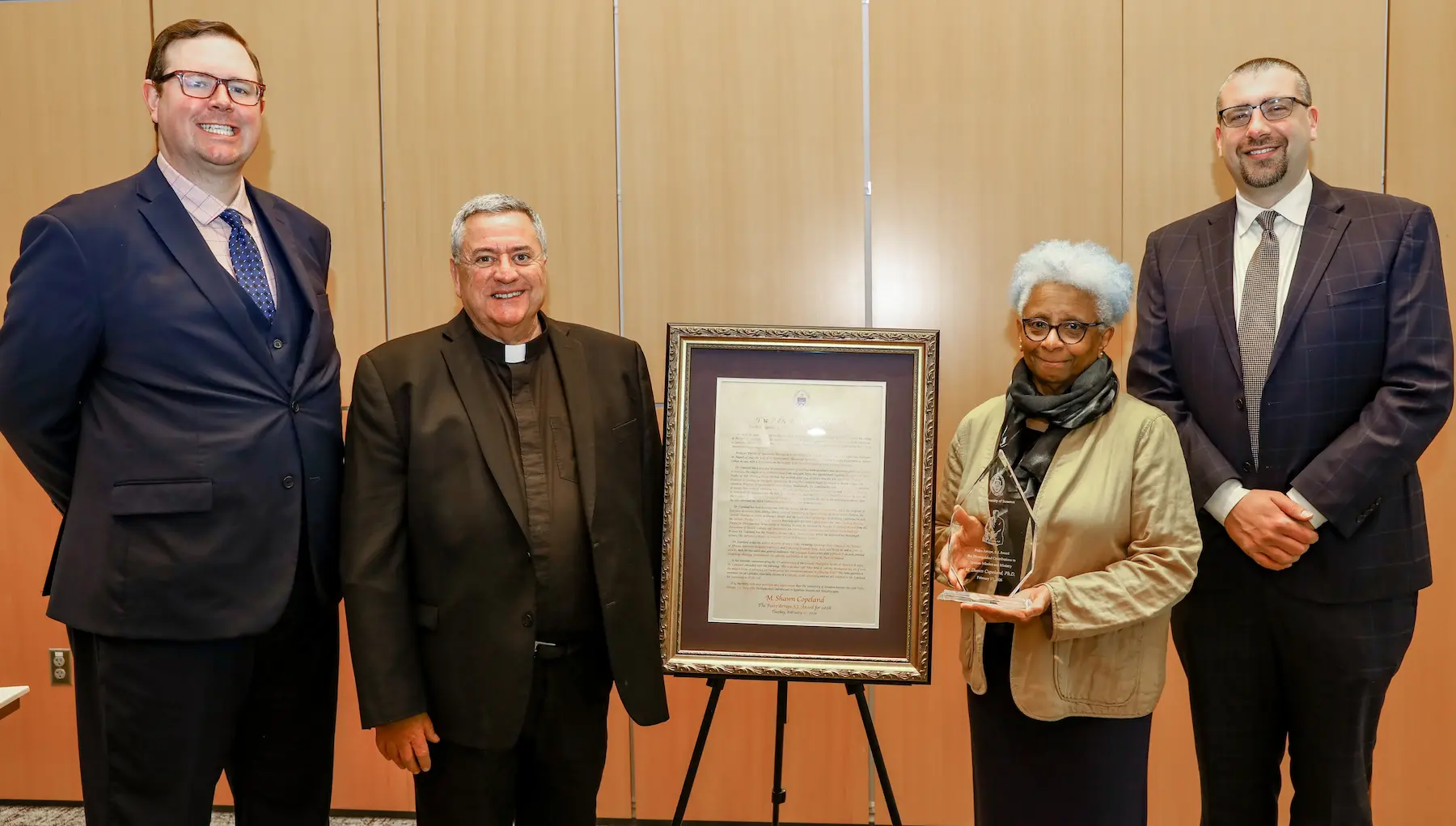 thumbnail for Prolific Theologian Receives Arrupe Award (Photos)