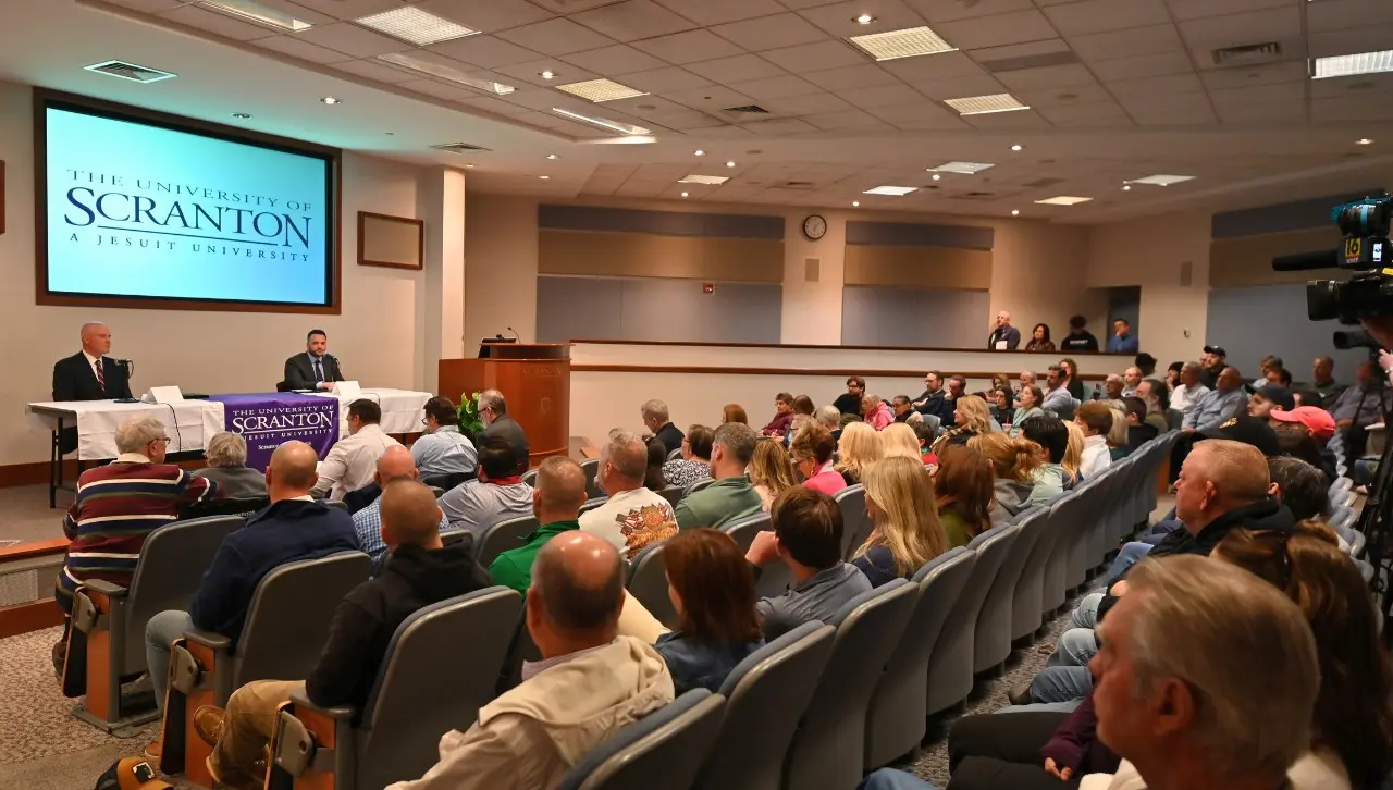 thumbnail for University of Scranton Hosts State Senate Debate (Photos)