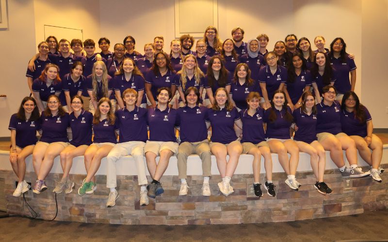 An image within a gallery, showcasing The University of Scranton's New Student Orientation for the Class of 2030.
