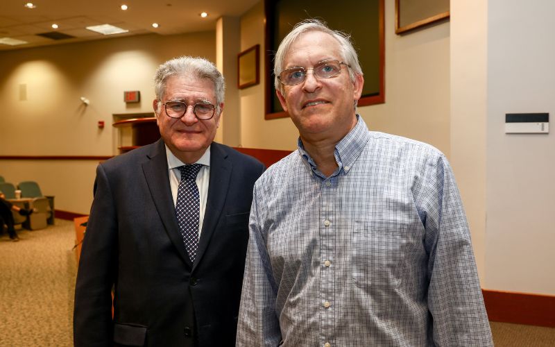 Photos from Rabbi Abraham Skorka's Judaic Studies Institute Lecture at The University of Scranton.