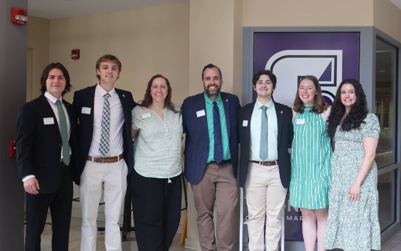 An image within a gallery, showcasing The University of Scranton's New Student Orientation for the Class of 2030.