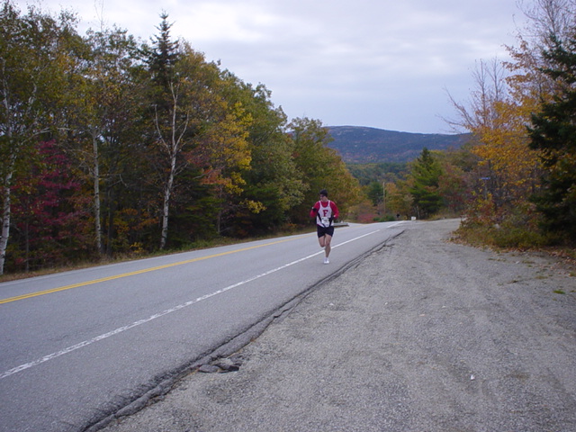Dr. David Dzurec at Mount Desert Island Marathon