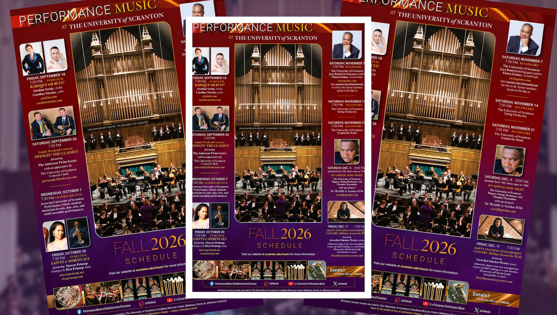 thumbnail for Fall Concert Season Schedule Announced