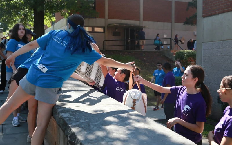 A gallery of images from The University of Scranton's Class of 2030 First-Year Move-In.