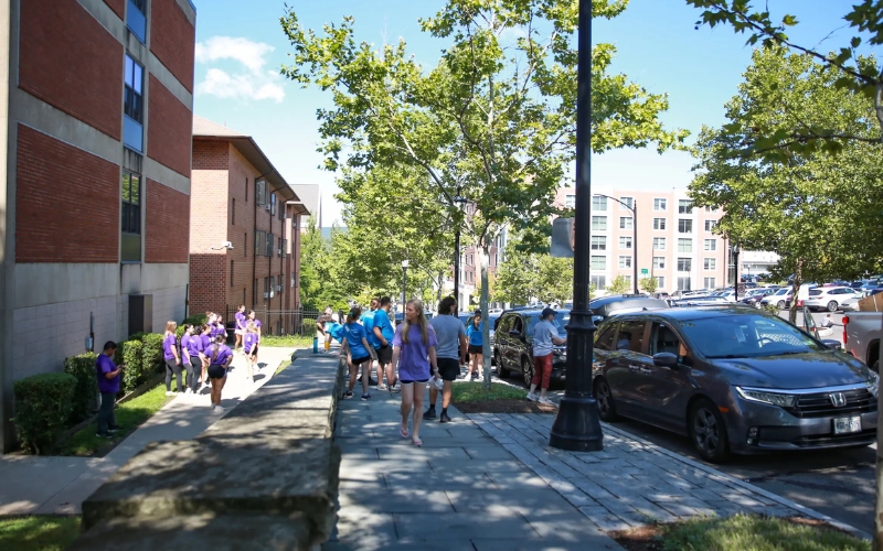 A gallery of images from The University of Scranton's Class of 2030 First-Year Move-In.