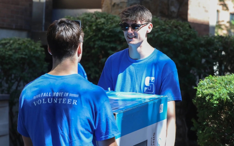 A gallery of images from The University of Scranton's Class of 2030 First-Year Move-In.