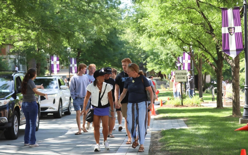 A gallery of images from The University of Scranton's Class of 2030 First-Year Move-In.