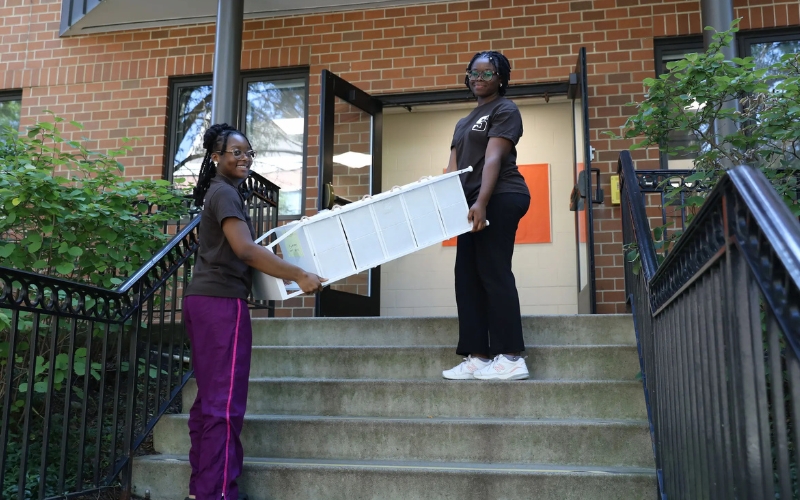 A gallery of images from The University of Scranton's Class of 2030 First-Year Move-In.