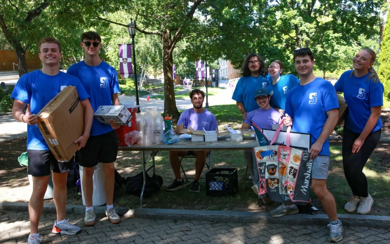 A gallery of images from The University of Scranton's Class of 2030 First-Year Move-In.