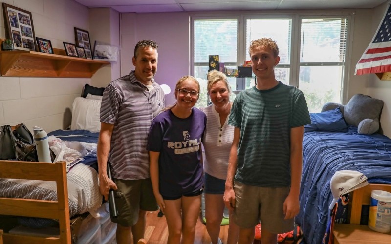 A gallery of images from The University of Scranton's Class of 2030 First-Year Move-In.