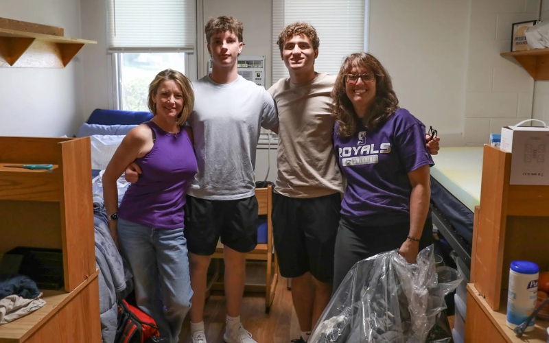 A gallery of images from The University of Scranton's Class of 2030 First-Year Move-In.