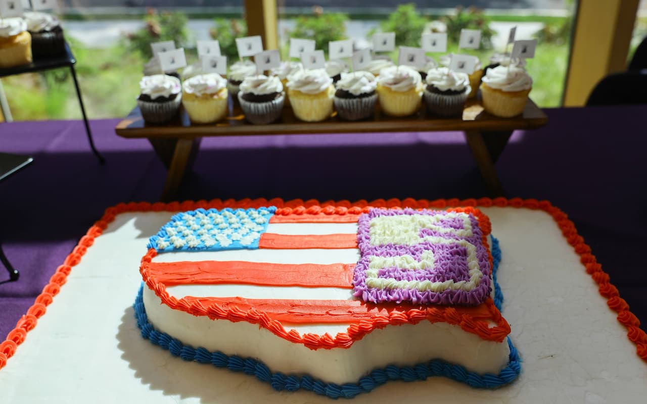 A gallery of images from The University of Scranton's reveal event for the U.S. News and World Report "Best Colleges" rankings.