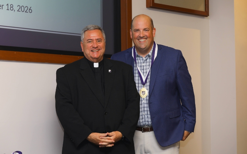 A gallery of images from The University of Scranton's 20-Year Pro Deo program.