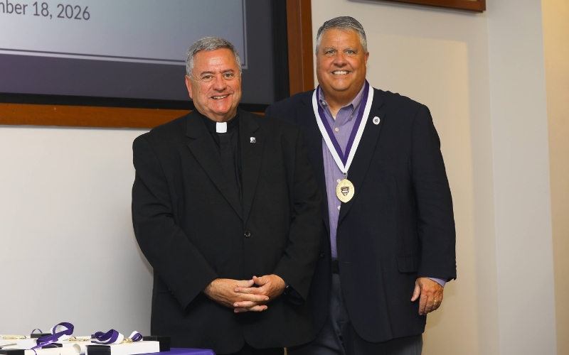 A gallery of images from The University of Scranton's 20-Year Pro Deo program.