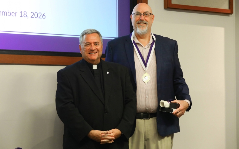 A gallery of images from The University of Scranton's 20-Year Pro Deo program.