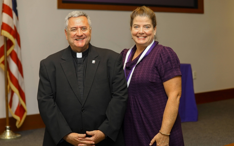 A gallery of images from The University of Scranton's 20-Year Pro Deo program.