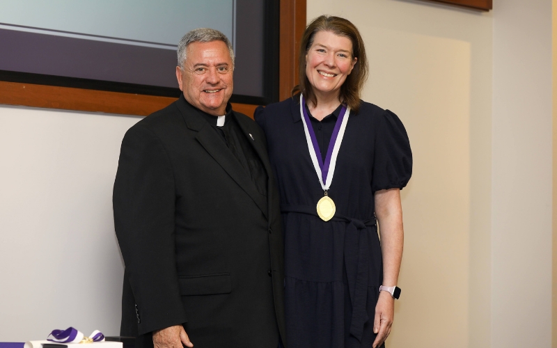 A gallery of images from The University of Scranton's 20-Year Pro Deo program.
