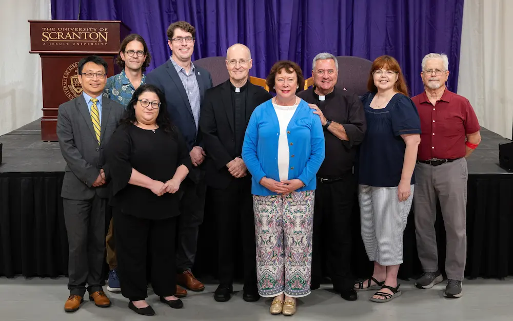 A gallery of images from the 2026 Ignatian Values in Action Lecture at the Byron Recreation Complex.