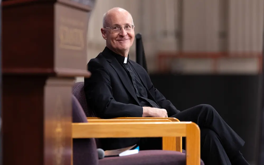 A gallery of images from the 2026 Ignatian Values in Action Lecture at the Byron Recreation Complex.