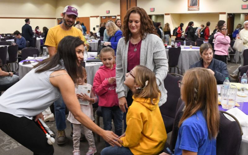 An image from a slideshow gallery of scenes from the 25th Annual U.S. Conference on Disability at the McIlhenny Ballroom of The University of Scranton's DeNaples Center.