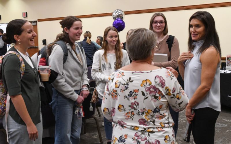 An image from a slideshow gallery of scenes from the 25th Annual U.S. Conference on Disability at the McIlhenny Ballroom of The University of Scranton's DeNaples Center.