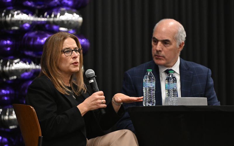 An image from a slideshow gallery of scenes from the 25th Annual U.S. Conference on Disability at the McIlhenny Ballroom of The University of Scranton's DeNaples Center.