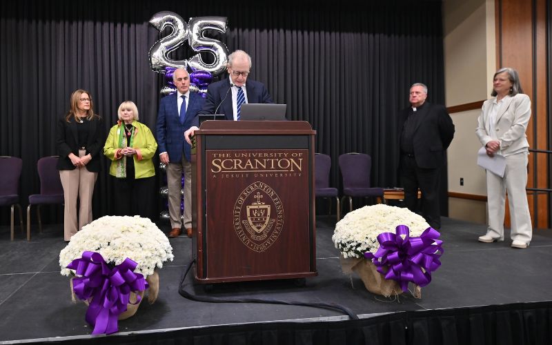 An image from a slideshow gallery of scenes from the 25th Annual U.S. Conference on Disability at the McIlhenny Ballroom of The University of Scranton's DeNaples Center.