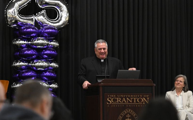 An image from a slideshow gallery of scenes from the 25th Annual U.S. Conference on Disability at the McIlhenny Ballroom of The University of Scranton's DeNaples Center.