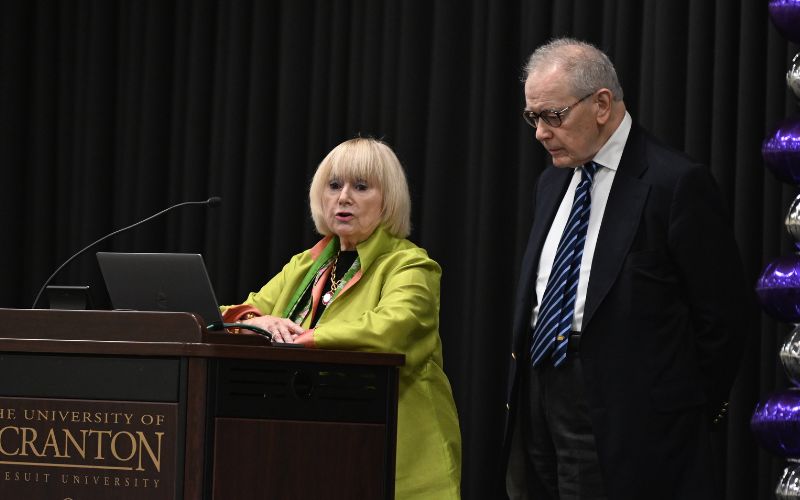 An image from a slideshow gallery of scenes from the 25th Annual U.S. Conference on Disability at the McIlhenny Ballroom of The University of Scranton's DeNaples Center.